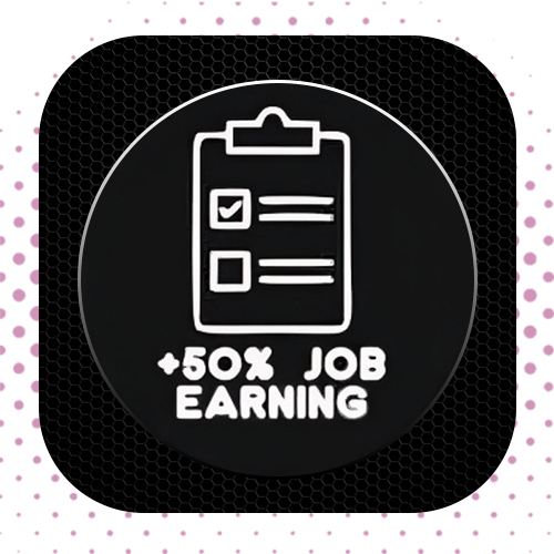 +50% Job Earning